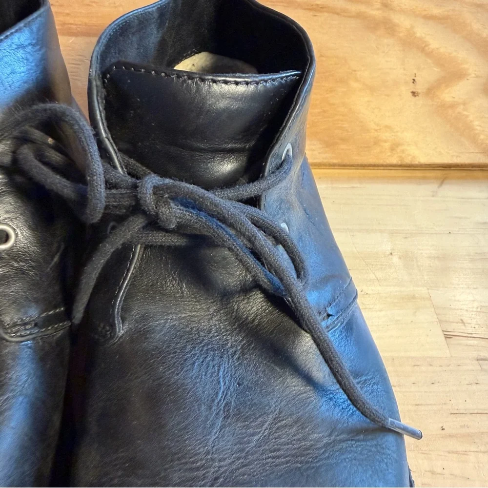 UGG Australia Leighton 10.5 chukka ankle boots soft leather grunge tie up 3275
